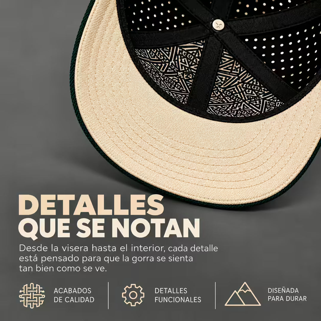 Detalles de la gorra